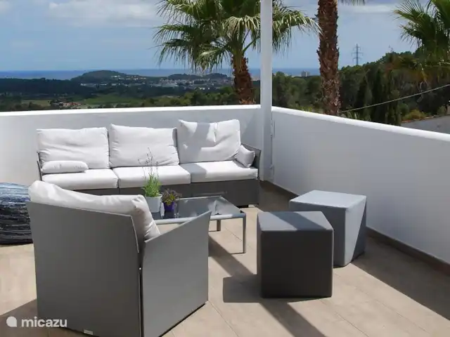 Location de Vacances Espagne, Costa Brava, Palamos, villa - Manuki Mas Costa Brava Villa Terrasse coin salon